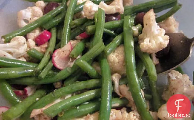 Ensalada de Coliflor y Judías Verdes