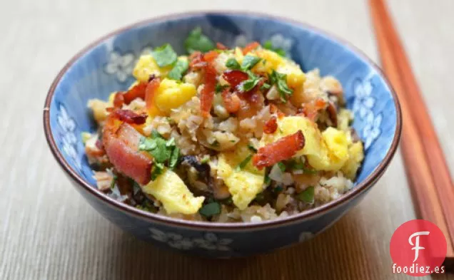 Arroz Frito con Coliflor Asiática