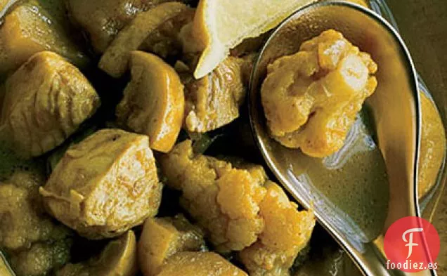 Pollo al Curry con Calabaza