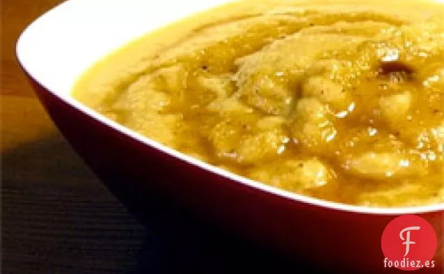 Saludable y Deliciosa: Sopa de Coliflor Al Curry Con Miel
