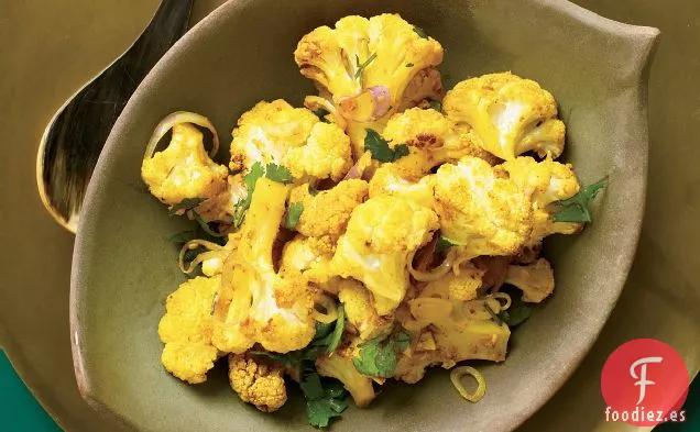 Coliflor Asada con Cúrcuma