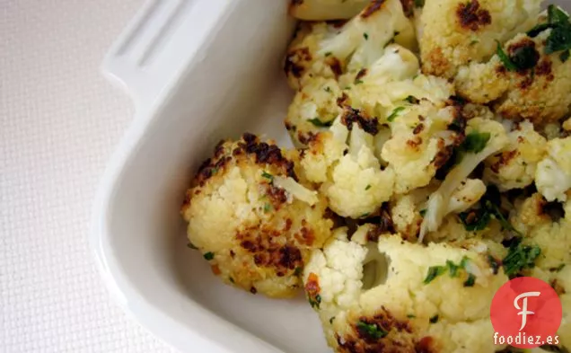 Coliflor Asada Picante Con Limón