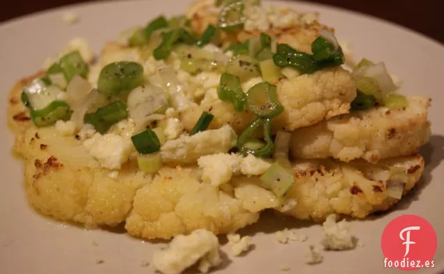 Coliflor Asada Con Vinagreta