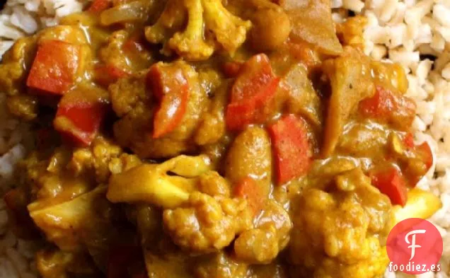 Curry de Verduras Africanas