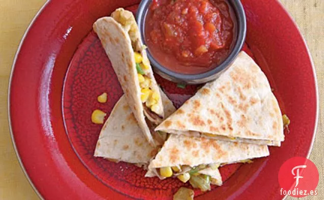Quesadillas de Maíz y Chile