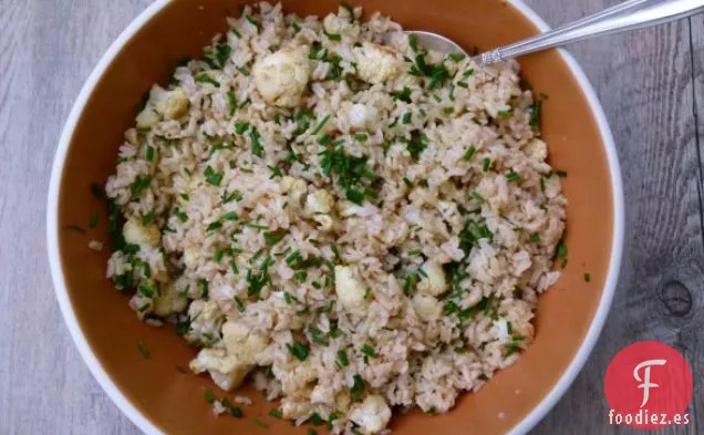 Arroz Basmati Con Coliflor Asada