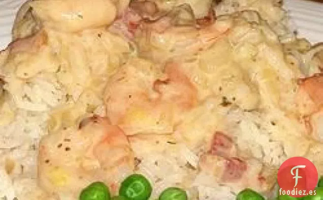 Camarones y Salsa