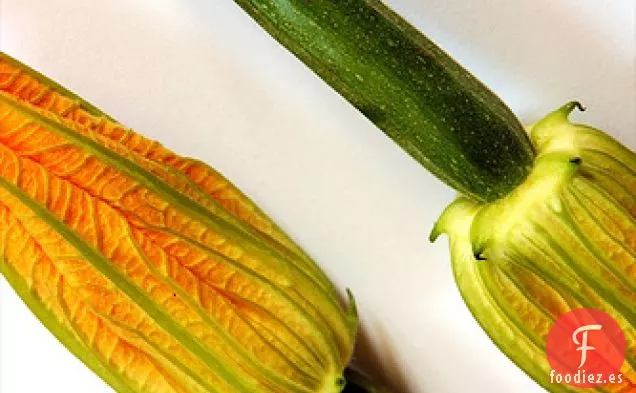 Flores de Calabacín Rellenas