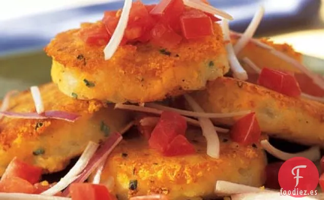 Llapingachos Ecuatorianos (Empanadas Ecuatorianas de Patata y Queso)