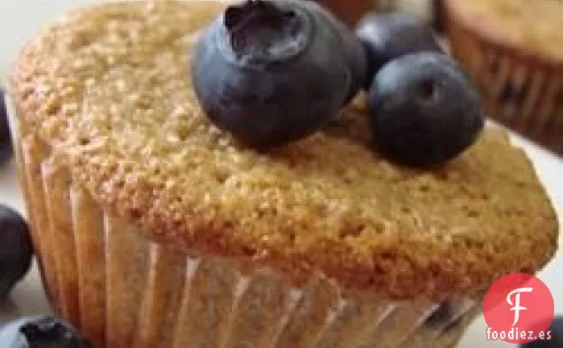 Muffin de Salvado de Naranja y Arándanos