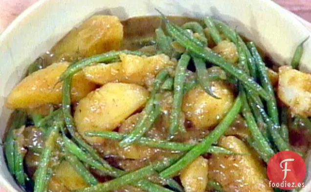 Patatas y Judías Verdes de Malasia
