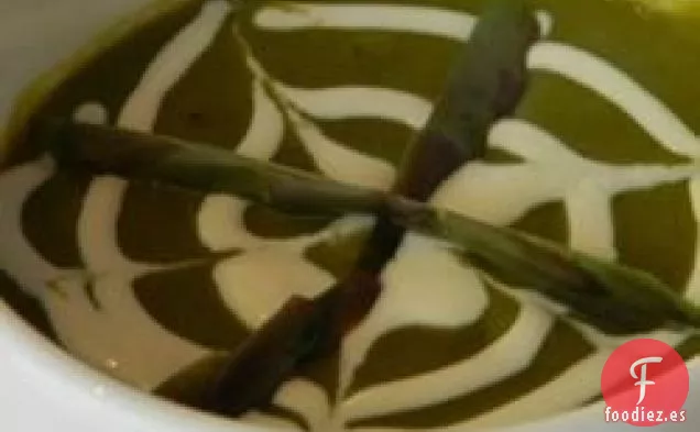 Sopa de Crema de Espárragos Fácil