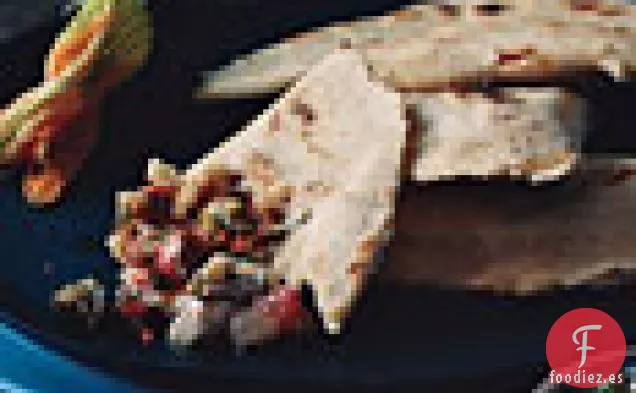 Quesadillas de Flor de Calabacín