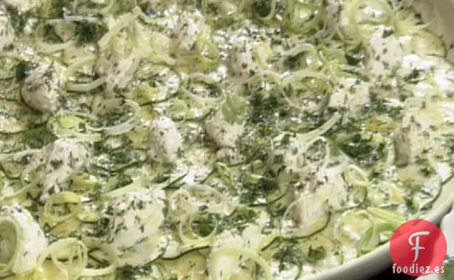 Carpaccio de Calabacín Crudo
