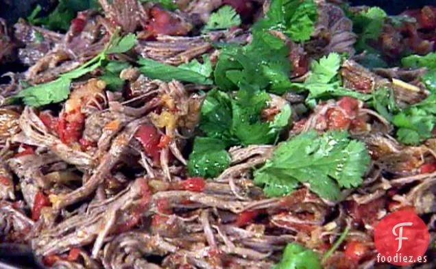 Carne de Res Tirada: Pabellón Criollo