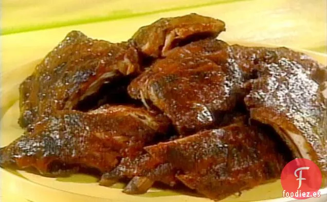 Costillas de Bebé Asadas a la Barbacoa de Bubba
