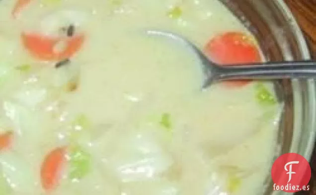 Sopa de Arroz Salvaje al Curry