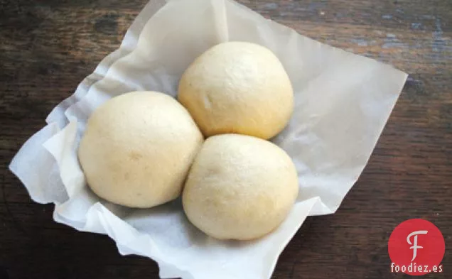Bollos Al Vapor Con Pasta De Frijoles Rojos
