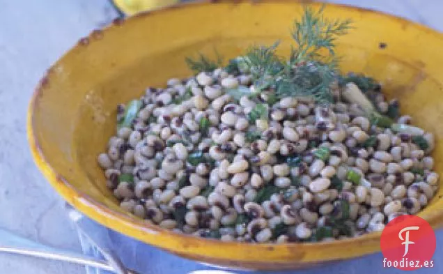 Guisantes de Ojos Negros con eneldo