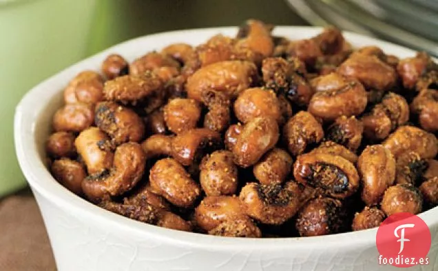 Guisantes de Ojos Negros Asados con Chile