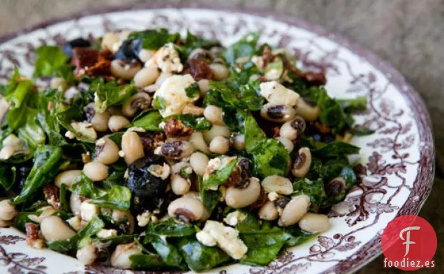 Ensalada griega de Guisantes de Ojos Negros