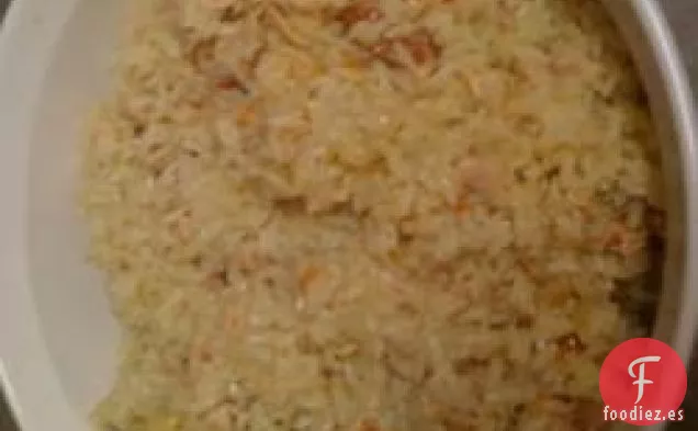 Pantano De Pollo Cremoso Con Una Patada