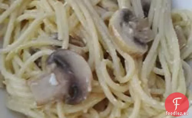 Pasta con Champiñones y Ajo
