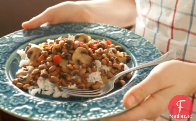 Arroz Con Guisantes de Ojos Negros