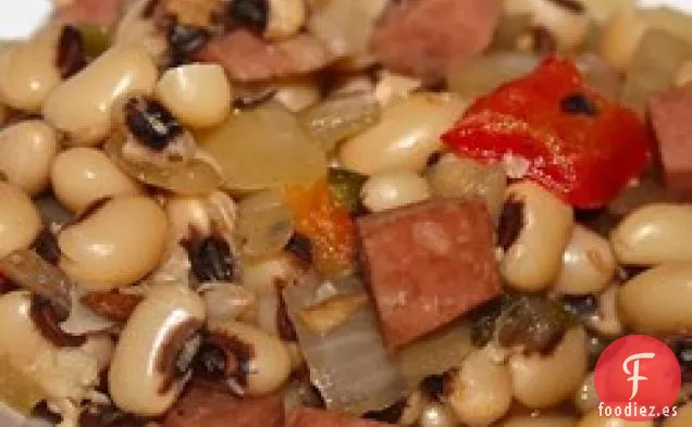 Guisantes de ojos negros Picantes de Cocción lenta