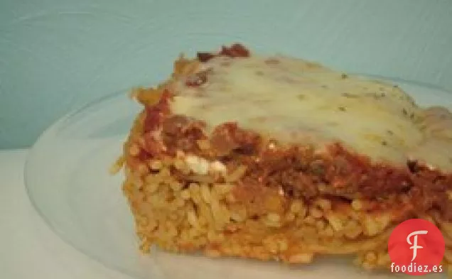 Pastel de Espaguetis I