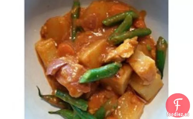 Pollo al Curry Navratan (Indio)