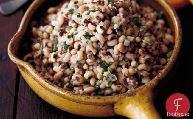 Ensalada de Guisantes de Ojos Negros Marinados