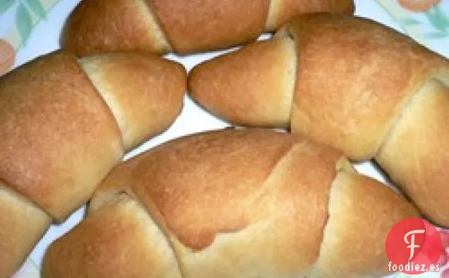 Rollos de Cuerno de Mantequilla