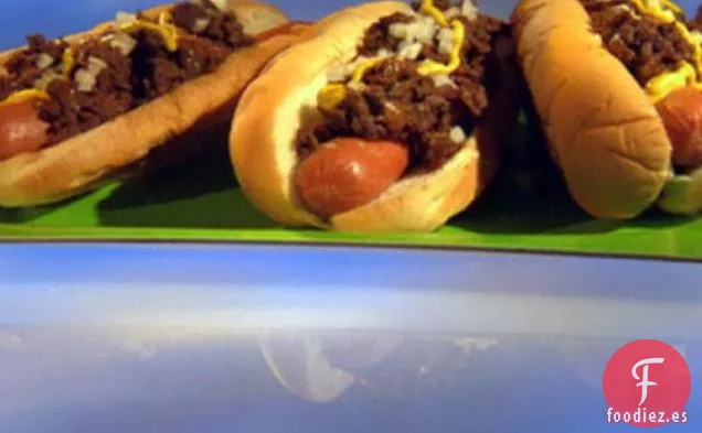 Salchichas calientes Estilo Rhode Island