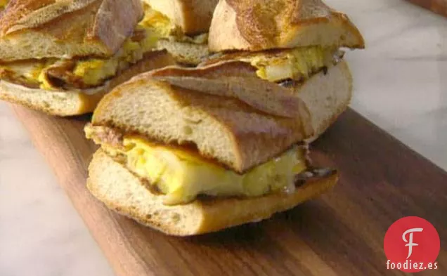 Frittata con Patata y Jamón