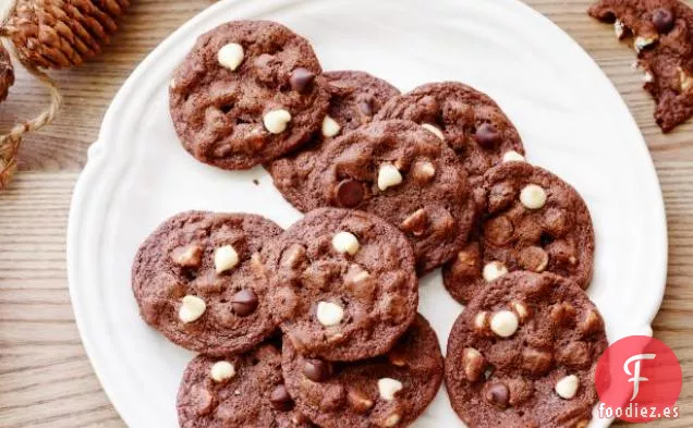 Chocolate, Chocolate, Galletas con Chispas de Chocolate Blanco