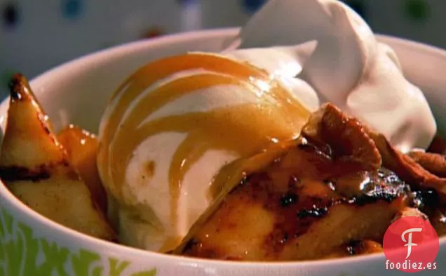 Helado de Pera a la Parrilla