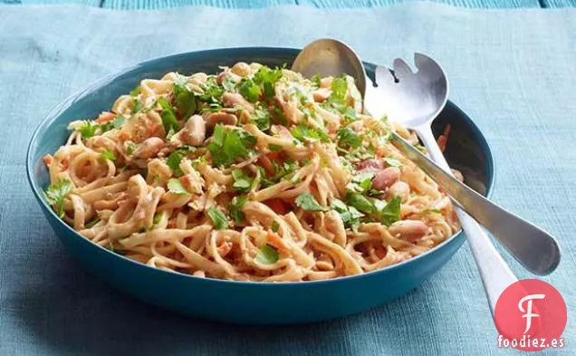 Fideos Fríos de Cacahuete y Sésamo