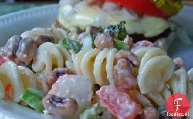 Ensalada de Guisantes y Asta de Mariscos