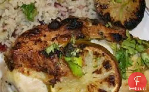 El Mejor Pollo con Lima a la Barbacoa de Tina