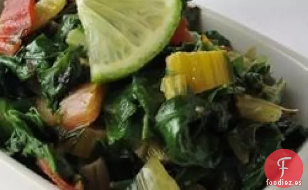 Acelgas Salteadas con Lima