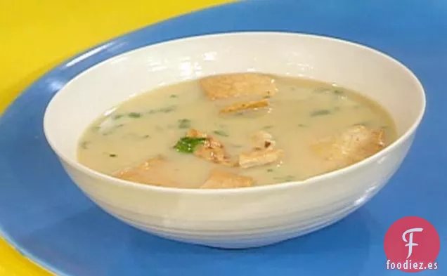 Sopa de Limón y Huevo