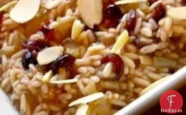 Pilaf de Arroz con Arándanos y Almendras