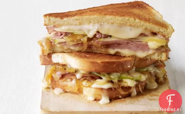 Jamón-Taleggio de Queso a la Parrilla