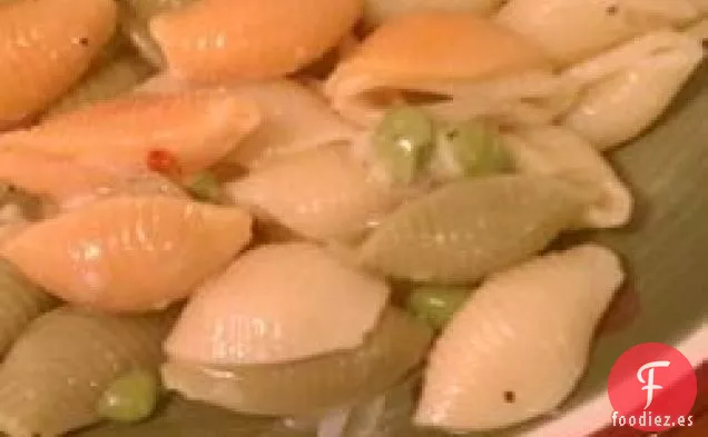 Pasta con Guisantes Dulces