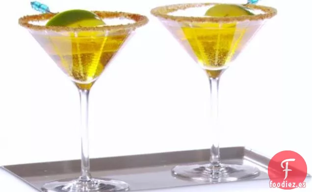 Martinis de Manzana Virgen con Especias