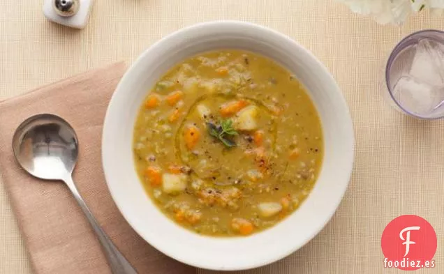 Sopa de Guisantes Partidos de Parker