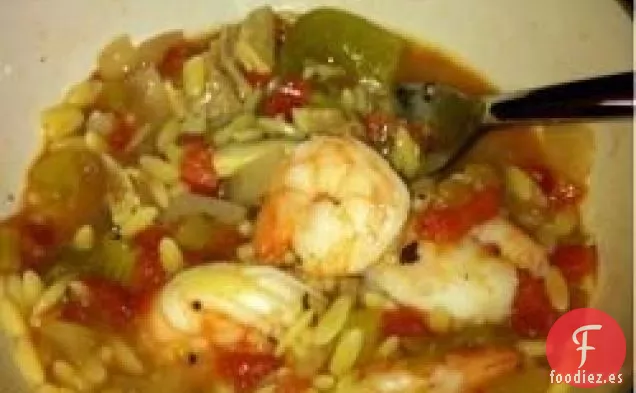 Jambalaya de Camarones