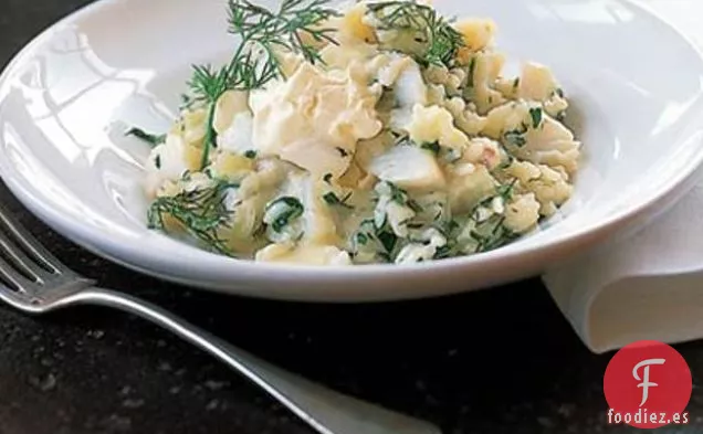 Risotto de Eglefino Ahumado y Eneldo