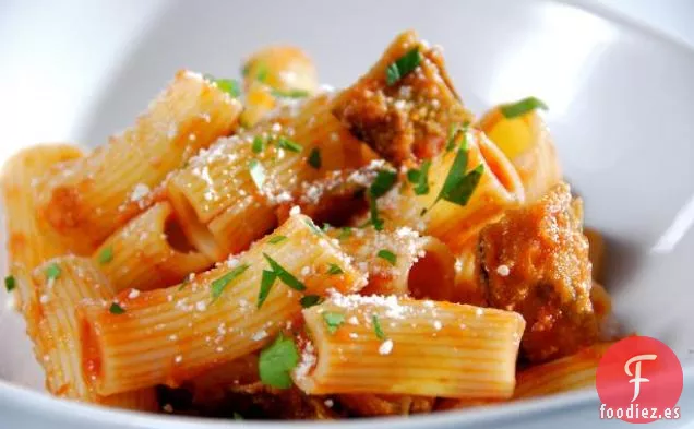 Ronda 2 en línea - Berenjena Crujiente y Pasta